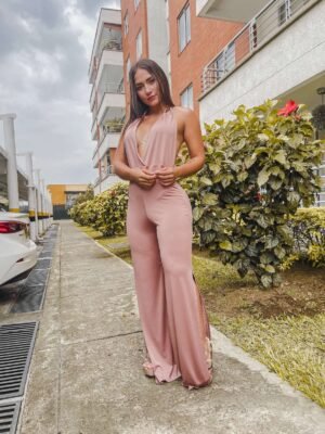 Enterizo largo ocre – 4400003