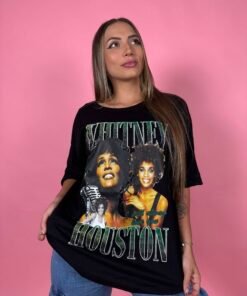 Bluson Oversize Whitney Houston Negro - 2400029