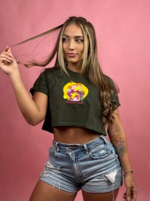 Camiseta MD Human - Cats Verde militar - 7200004