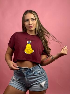 Camiseta MD Snow White Vinotinto - 7200014