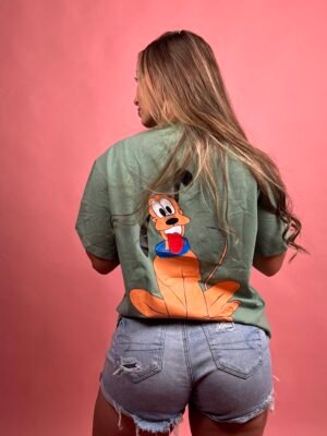 Camiseta Grande Did You Say Party Verde - 7400001