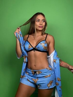 Levantadora 3 Piezas Azul Perezoso - 1700012