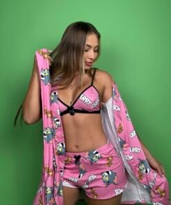 Levantadora 3 Piezas Tom y Jerry Rosa - 1700025