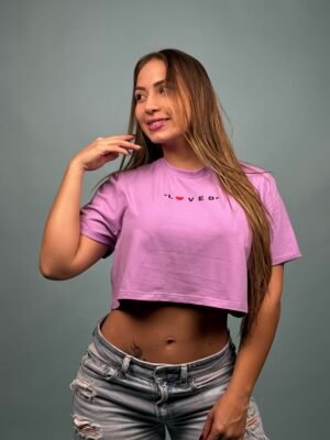 Camiseta MD Loved Lila - 7200040
