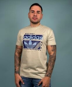 Camiseta hombre Adidas Letras Chinas -  9000060