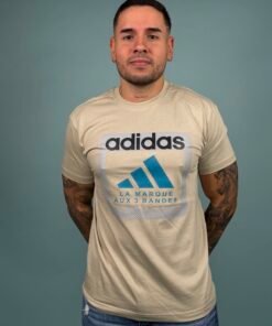 Camiseta hombre Adidas Aux 3 Bandes  -  9000066