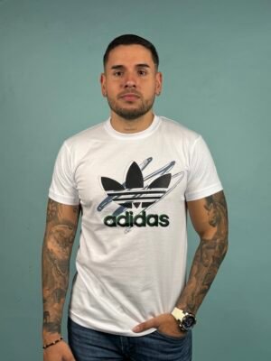 Camiseta hombre Adidas Brush  -  9000010