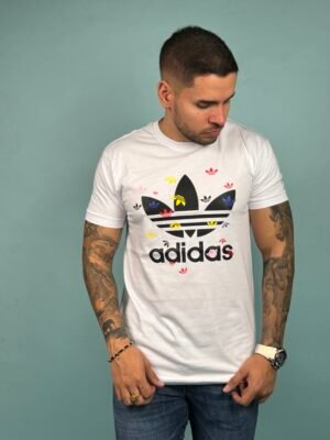 Camiseta hombre Colorful Logo Adidas  -  9000012