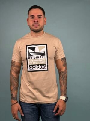 Camiseta hombre Adidas Square  -  9000015