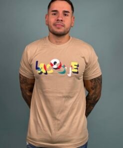 Camiseta hombre LaCoste Letters  -  9000092