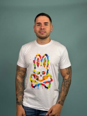 Camiseta hombre Bunny Colorful -  9000096