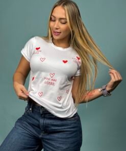 Camiseta You Are Loved Blanco - 1201490