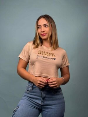 Camiseta Guapa Guapisima Beige - 1100622