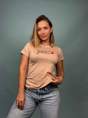 Camiseta The Magic is in You Beige - 1201764