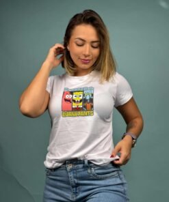 Camiseta Sponge Bob Quarepants Blanco - 1201833
