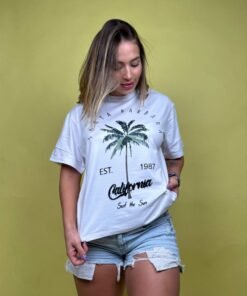 camiseta santa barbara est.1987 blanco - 2500018