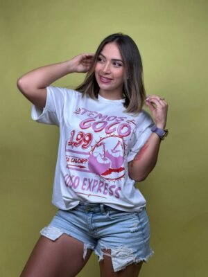 camiseta "temos" coco! Blanco - 2500032