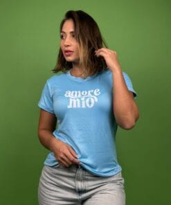 Camiseta amor mio azul  - 1202246