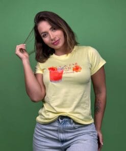 Camiseta cocktail me with amarillo - 1202252