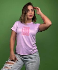 Camiseta fuck lila - 1202254