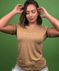 Camiseta hay que dejar ir café l - 1202338