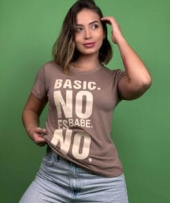 camiseta Basic no es no - 1202356