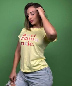 camiseta antiromantic amarillo - 1202327