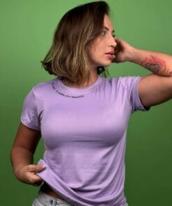 camiseta be kind , it makes lila - 1202348