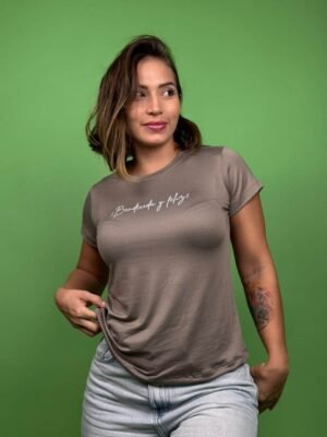 camiseta bendecida y feliz tierra - 1202291