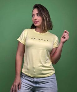 camiseta friends amarillo - 1202310