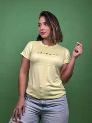 camiseta friends amarillo - 1202310