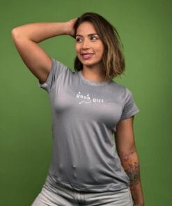 camiseta good girl gris - 1202281