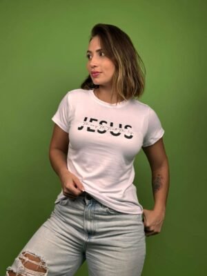 camiseta jesus blanco - 1202302