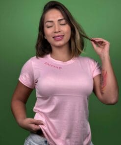 camiseta ready tobuild my EMPIRE rosa -1202345