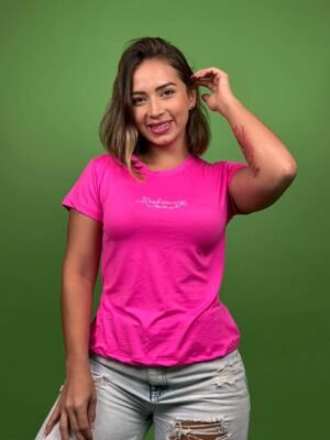 camiseta resiliencia fucsia - 1202283