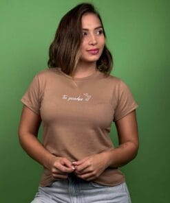 camiseta tu puedes café - 1202307