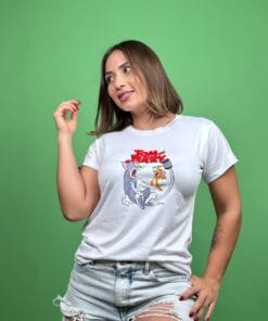 Camiseta tom y jerry blanco -1202360