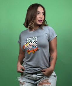 Camiseta rugrats carrito naranja gris-1202367