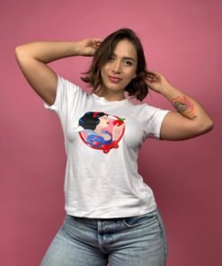 camiseta blanca nieves blanco -1202405