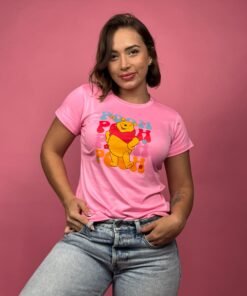 camiseta winie pooh rosa -1202403