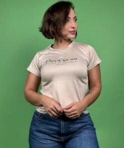 Camiseta para el que cree beige -1202433