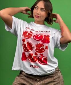 Camiseta fruit market paris blanco - 2500047
