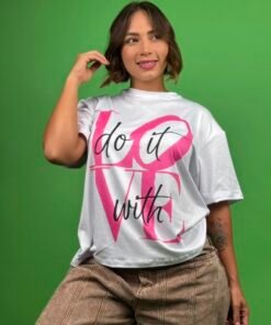 Camiseta love do it whith blanco - 2500041
