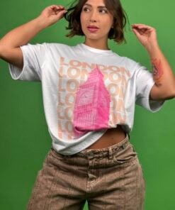 camiseta london blanco - 2500061