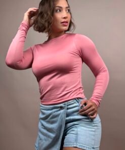 blusa manga larga
