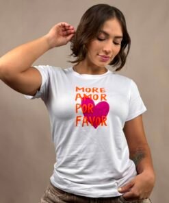 Camisetamore amor porfavor blanco -1202473