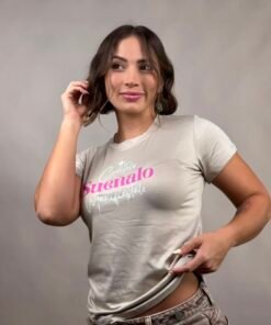 camiseta creetelo sueñalo manifieta biege- 1202466