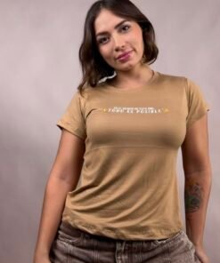 Camiseta en el mundo de esta girl cafe-1202487