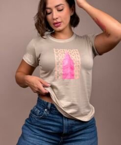 Camiseta torre london beige -1202514