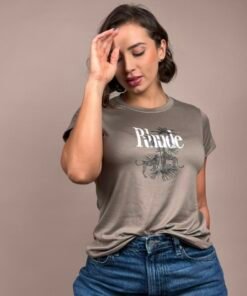 camiseta Rhude tigre palmera tierra-1202497